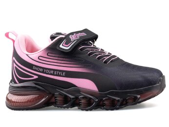 Lafonten 744 Patik Şeffaf Su İtici - Siyah/Pembe - 1