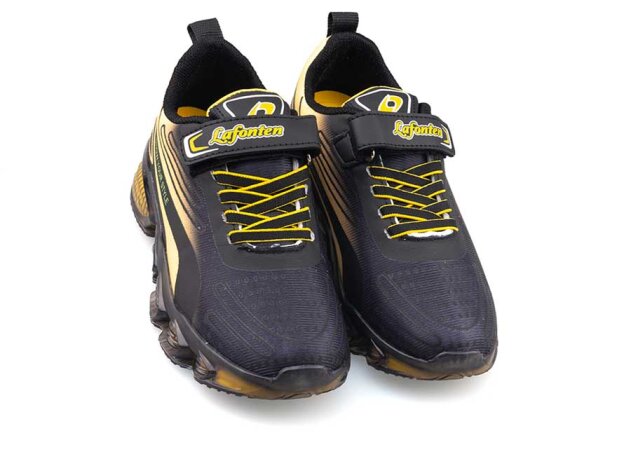 Lafonten 744 Patik Şeffaf Su İtici - Siyah/Sarı - 2