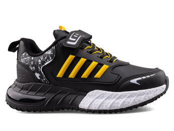 Lafonten 748 Patik Cilt - Siyah/Sarı - Lafonten