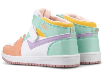 Lambırlent 8070 Filet Cilt Basket (28-35) - 20 Pudra/Beyaz/Lila Yeşil B.P.T - 3