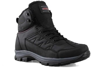 Lambırlent 980 Merdane Bot - 2 Siyah Deri - Lambırlent