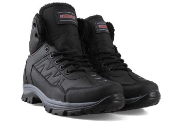 Lambırlent 980 Merdane Bot - 2 Siyah Deri - Lambırlent