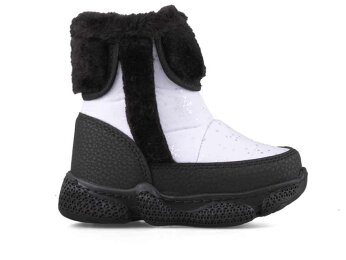 Lepetit 135 Bebe Kar Bot Kürklü - 13 Beyaz/Siyah T - Lepetit