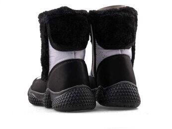 Lepetit 145 Patik Kar Bot - 13 Beyaz/Siyah T - 3