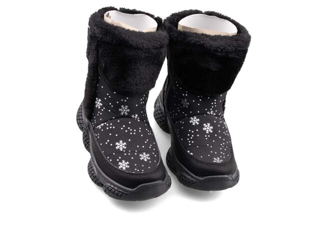 Lepetit 145 Patik Kar Bot - 14 Siyah/Siyah/Taşlı - 2