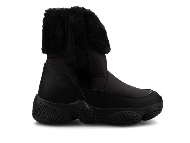 Lepetit 155 Filet Kar Bot Kürklü - 1 Siyah/Siyah - 1