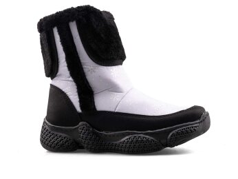 Lepetit 155 Filet Kar Bot Kürklü - 13 Beyaz/Siyah T - Lepetit