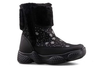 Lepetit 155 Filet Kar Bot Kürklü - 14 Siyah/Siyah/T. - Lepetit