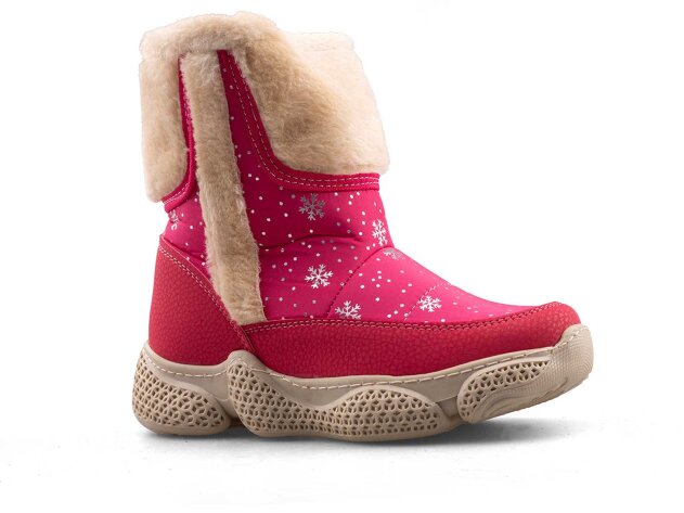 Lepetit 155 Filet Kar Bot Kürklü - 38 Fuşya/Bej T - 1