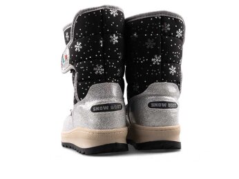 Lepetit 80 Patik Kar Bot - 20 Siyah/Gümüş/Simli/Bej S.T - 3