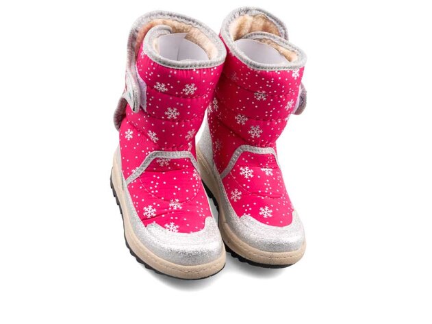 Lepetit 80 Patik Kar Bot - 23 Fuşya/Gümüş/SimliBej P.T - 2