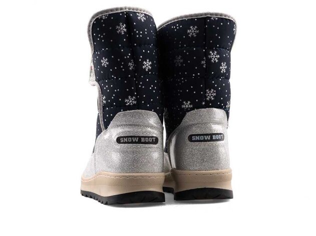 Lepetit 90 Filet Kar Bot - 21 Kar Desenli/Laci/Gümüş/Simli/Bej/S.T - 3