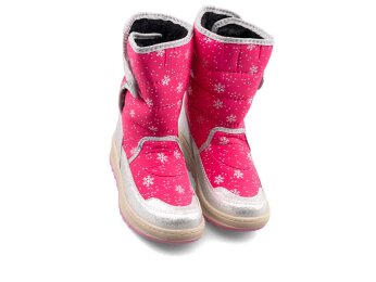 Lepetit 90 Filet Kar Bot - 23 Kar Desenli/Fuşya /Gümüş/Simli/Bej/Pembe/T. - Lepetit