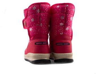 Lepetit 90 Filet Kar Bot - 38 Kar Desenli/Fuşya /Fuşya/Bej/Fuşya - 3