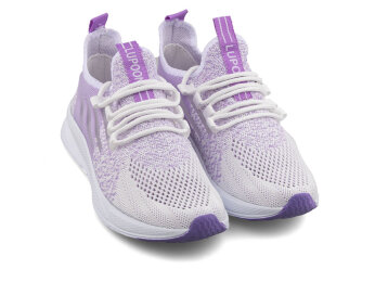 Lupoon 507 Garson Triko Aqua - Beyaz/Lila - Lupoon