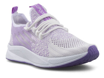 Lupoon 507 Garson Triko Aqua - Beyaz/Lila - Lupoon