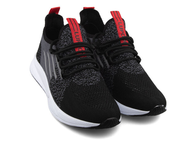 Lupoon 507 Garson Triko Aqua - Siyah/Kırmızı - 2