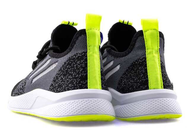 Lupoon 507 Merdane Triko Aqua - Siyah/F.Sarı - 3