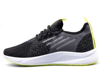 Lupoon 507 Merdane Triko Aqua - Siyah/F. Sarı - 2