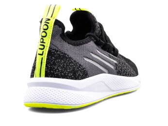 Lupoon 507 Merdane Triko Aqua - Siyah/F. Sarı - 3