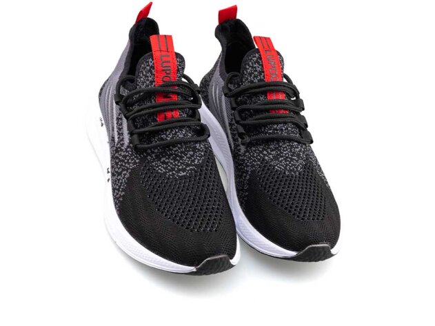 Lupoon 507 Merdane Triko Aqua - Siyah/Kırmızı - 2