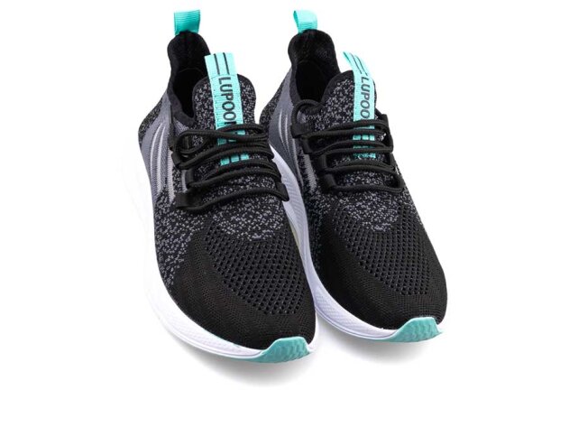 Lupoon 507 Merdane Triko Aqua - Siyah/Su Yeşili - 2