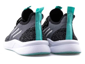 Lupoon 507 Merdane Triko Aqua - Siyah/Su Yeşili - 3