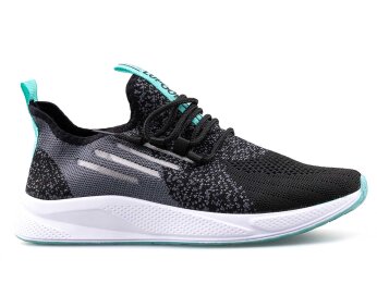 Lupoon 507 Merdane Triko Aqua - Siyah/Su Yeşili - Lupoon