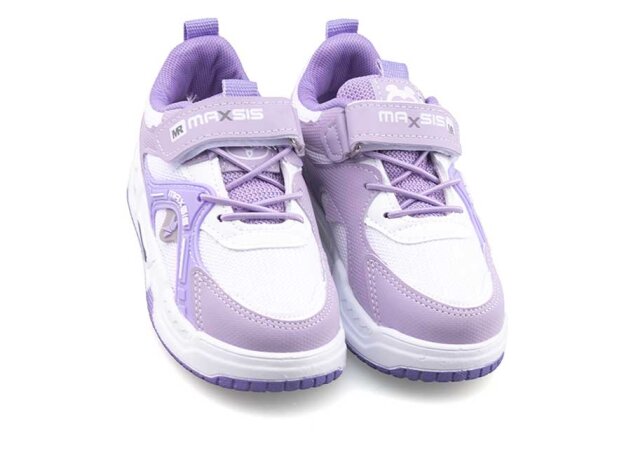 Maxsis 514 Patik Anrk Işıklı - Beyaz/Lila - 2