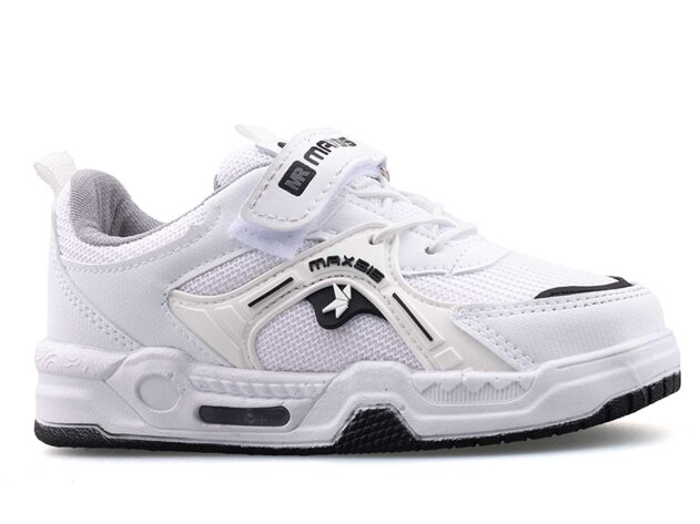 Maxsis 514 Patik Anrk Işıklı - Beyaz/Siyah - 1