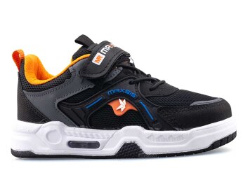 Maxsis 514 Patik Anrk Işıklı - Siyah/Füme/Oranj - 1