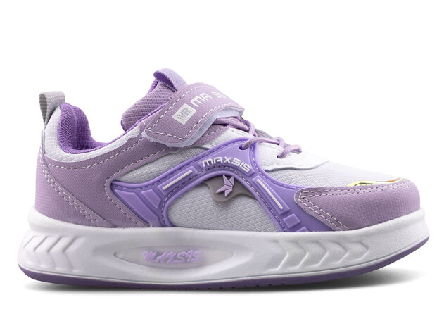 Maxsis 614 Patik Cilt Işıklı - Lila/Beyaz - 1