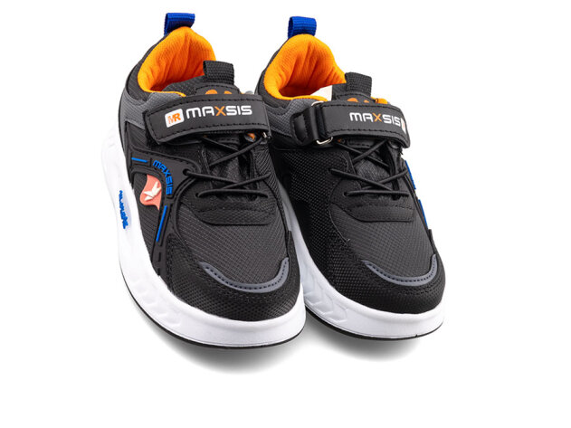 Maxsis 614 Patik Cilt Işıklı - Siyah/Füme/Oranj - 2