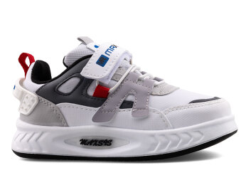 Maxsis 615 Patik Cilt Işıklı - Beyaz/Taş/Saks - Maxsis