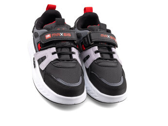 Maxsis 615 Patik Cilt Işıklı - Siyah/Füme/Kırmızı - Maxsis