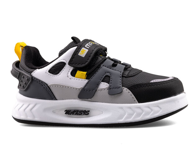 Maxsis 615 Patik Cilt Işıklı - Siyah/Füme/Sarı - 1