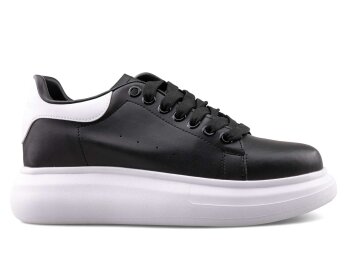 Mc Jamper 2270-1 Merdane Cilt - Siyah/Beyaz - Mc Jamper