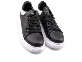 Mc Jamper 2270-1 Merdane Cilt - Siyah/Beyaz - Mc Jamper