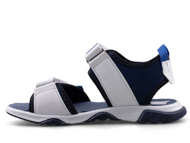 Middo 2023 Filet Şeritli Sandalet - Laci/Beyaz - 2