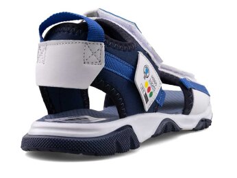 Middo 2023 Filet Şeritli Sandalet - Laci/Beyaz - 3