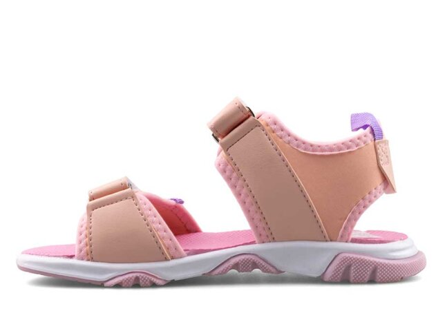 Middo 2023 Filet Şeritli Sandalet - Pembe/Lila - 3