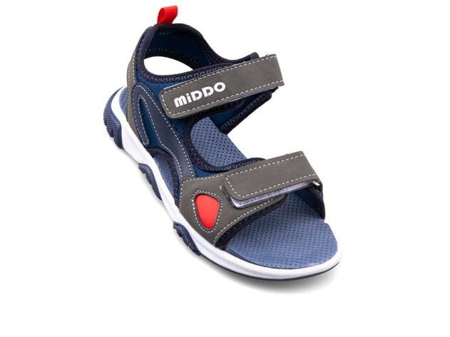 Middo Roy Filet Sandalet - Laci/Gri - 2