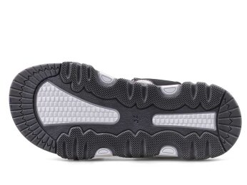 Middo Roy Filet Sandalet - Siyah/Gri - 4