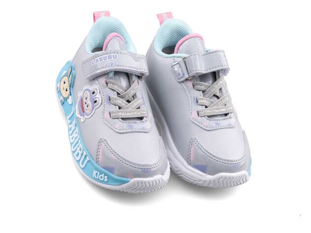 Miniyo 624 Bebe Cilt Işıklı - Gri/Mavi - 2