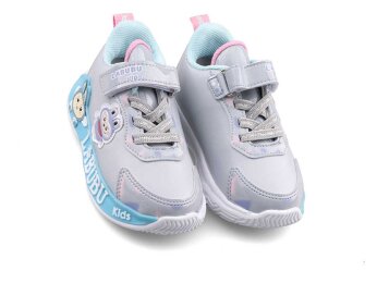 Miniyo 624 Bebe Cilt Işıklı - Gri/Mavi - Miniyo Kids