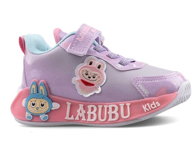 Miniyo 624 Bebe Cilt Işıklı - Lila/Pembe - 1