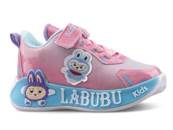Miniyo 624 Bebe Cilt Işıklı - Pembe/Mavi - 1