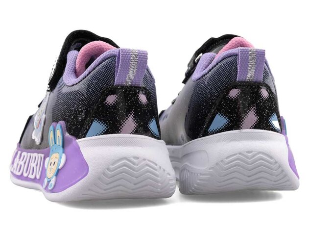 Miniyo 624 Bebe Cilt Işıklı - Siyah/Lila - 3