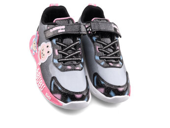 Labubu 624 Filet Cilt - Siyah/Pembe - 2