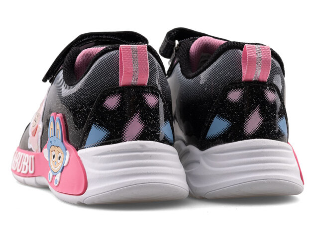 Labubu 624 Filet Cilt - Siyah/Pembe - 3